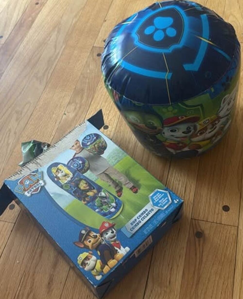 Paw Patrol 36 Bop Bag Punching Bag Gloves Set Nickelodeon Hedstrom Box